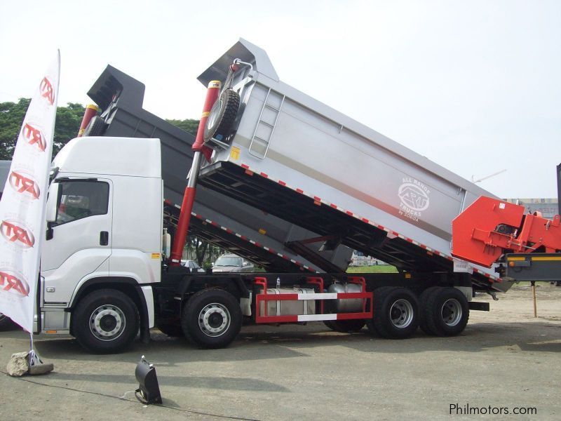 Isuzu giga cyz 6x4 10wheel tipper dump truck new for sale sinotruk howo shacman dongfeng faw in Philippines