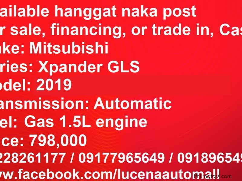Mitsubishi Xpander GLS Sport Automatic Lucena City in Philippines