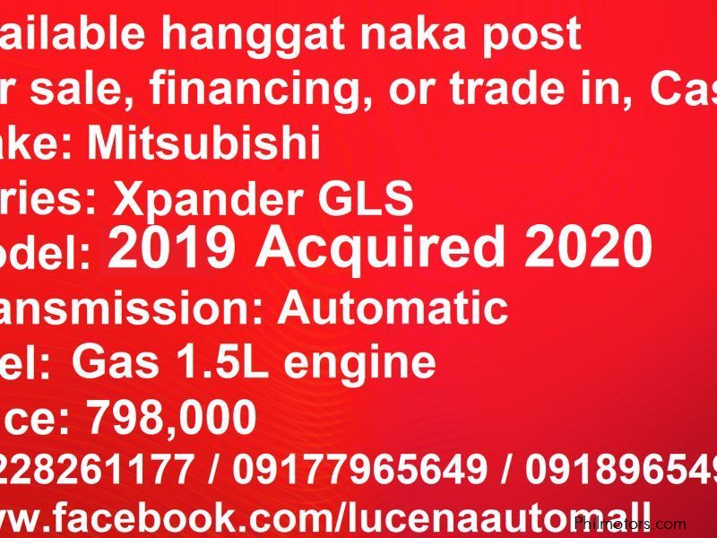 Mitsubishi Xpander GLS Sport Automatic Lucena City in Philippines