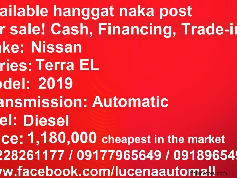 Nissan Terra EL automatic Lucena City in Philippines