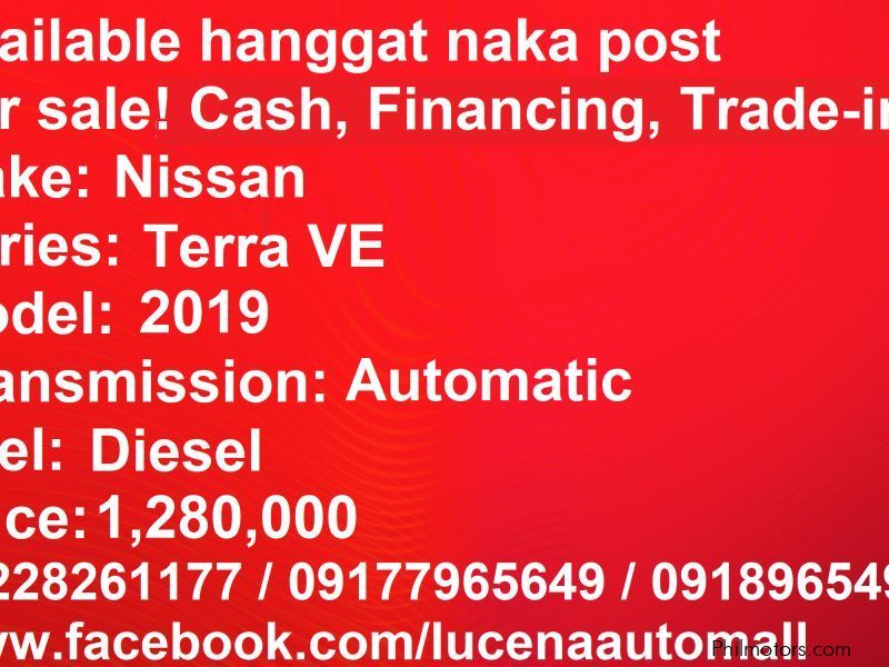 Nissan Terra VE automatic Lucena City in Philippines