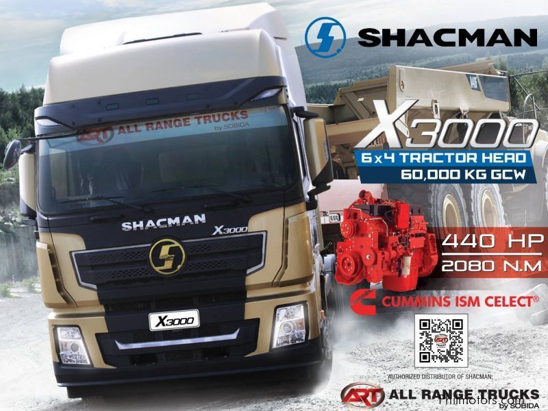 Shacman X3000 6x4 Tractor Head Prime Mover SX42564W324C in Philippines