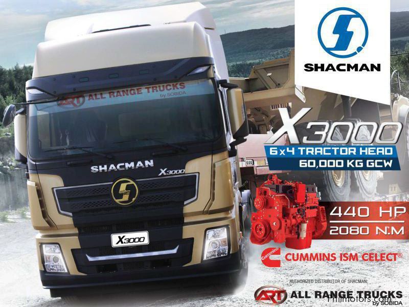 Shacman X3000 6x4 Tractor Head Prime Mover SX42564W324C in Philippines