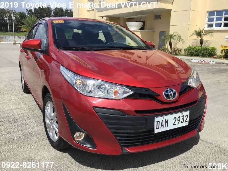 Toyota Vios E CVT Dual VVTi matic in Philippines
