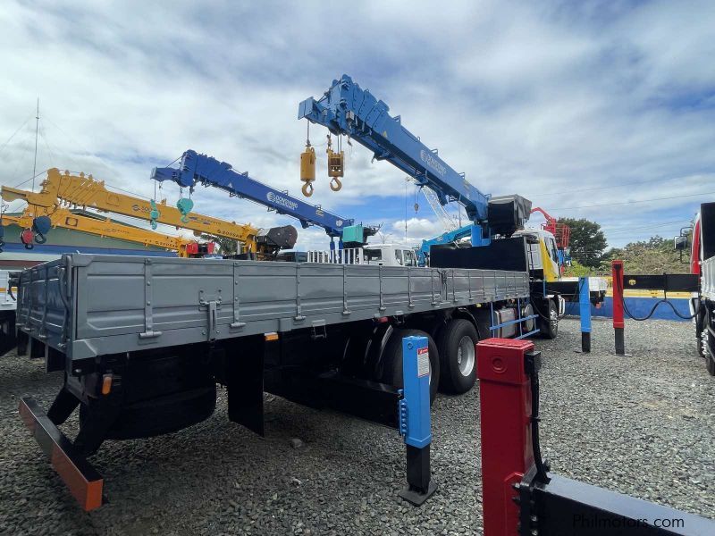 Daewoo 10 Tons Boom Truck/ Cargo Crane Truck in Philippines