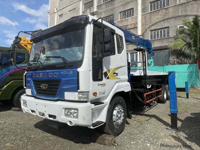 Daewoo 10 Tons Boom Truck/ Cargo Crane Truck in Philippines