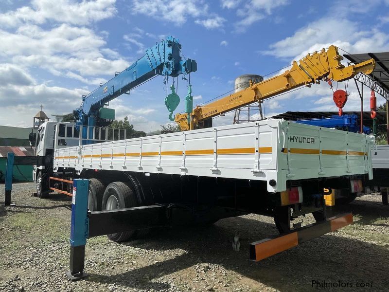 Daewoo 10 Tons Boom Truck/ Cargo Crane Truck in Philippines