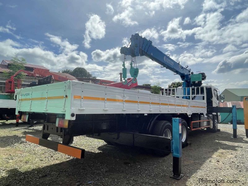 Daewoo 10 Tons Boom Truck/ Cargo Crane Truck in Philippines