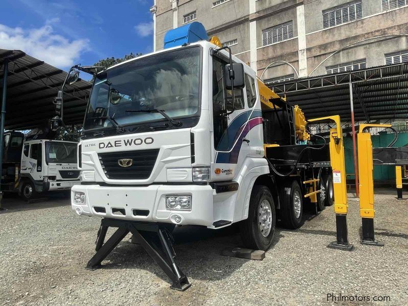 Daewoo 15 Tons Boom Truck/ Cargo Crane Truck in Philippines