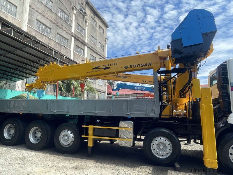 Daewoo 15 Tons Boom Truck/ Cargo Crane Truck in Philippines