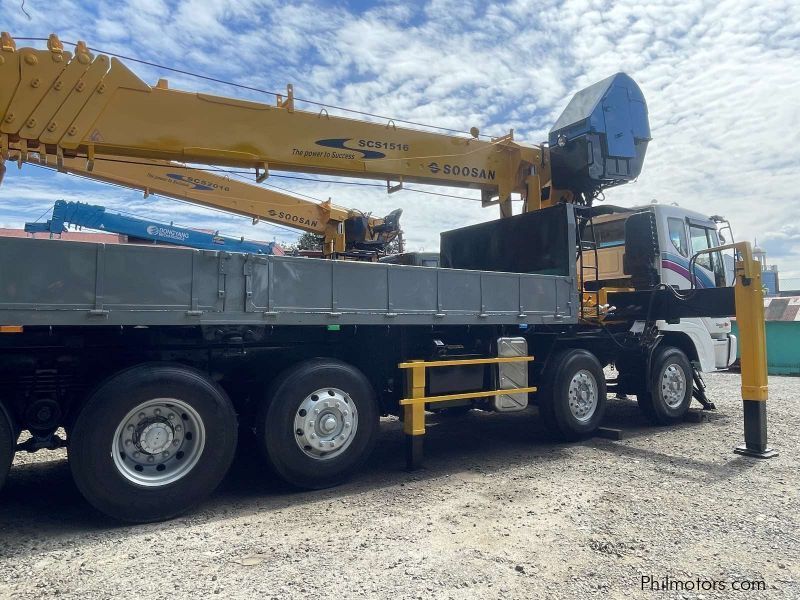 Daewoo 15 Tons Boom Truck/ Cargo Crane Truck in Philippines