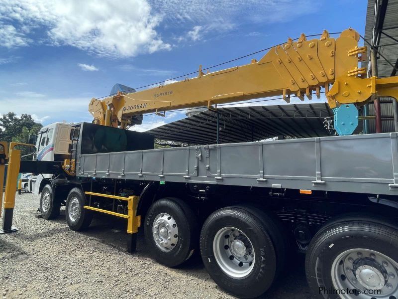 Daewoo 15 Tons Boom Truck/ Cargo Crane Truck in Philippines