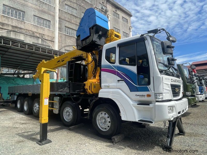 Daewoo 15 Tons Boom Truck/ Cargo Crane Truck in Philippines