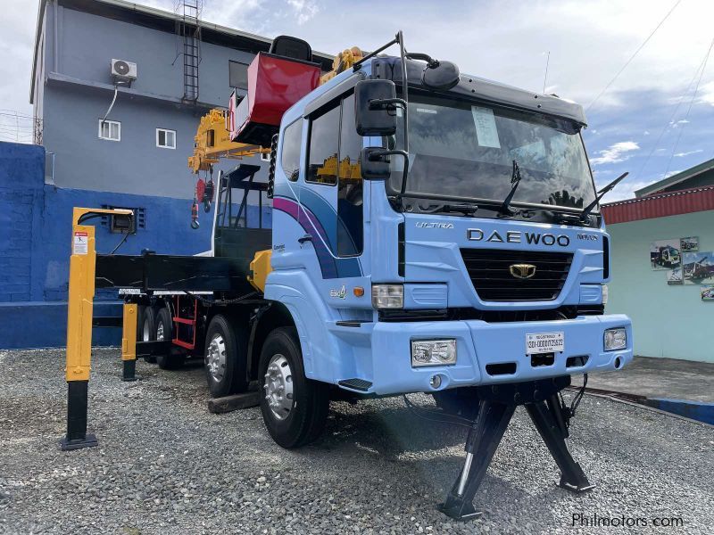 Daewoo 17 Tons Boom Truck/ Cargo Crane Truck in Philippines