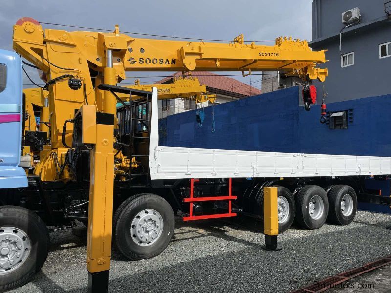 Daewoo 17 Tons Boom Truck/ Cargo Crane Truck in Philippines