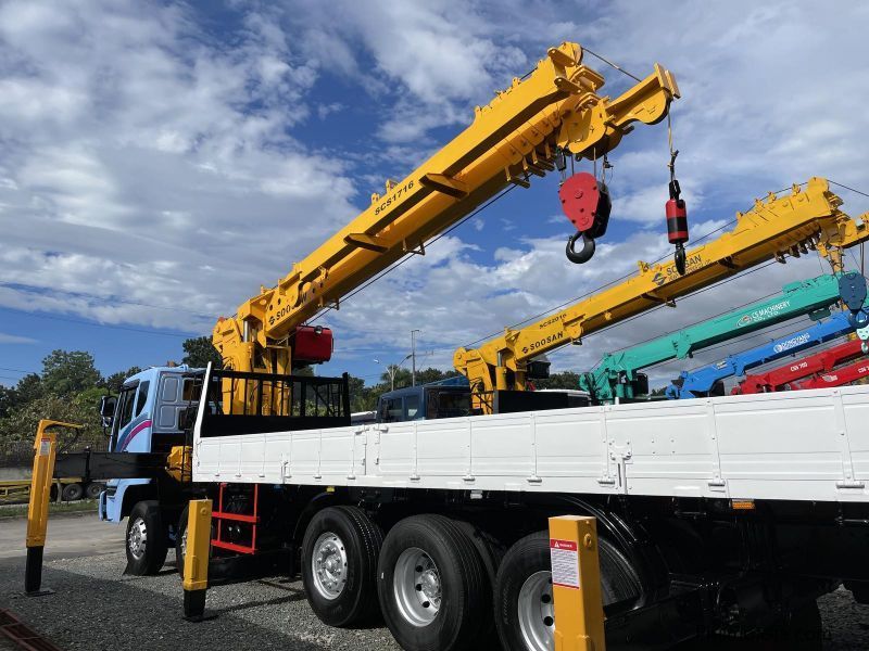 Daewoo 17 Tons Boom Truck/ Cargo Crane Truck in Philippines