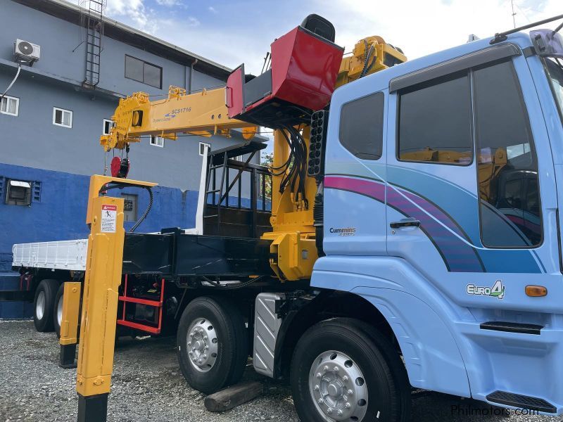 Daewoo 17 Tons Boom Truck/ Cargo Crane Truck in Philippines