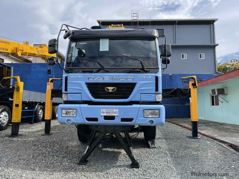 Daewoo 17 Tons Boom Truck/ Cargo Crane Truck in Philippines