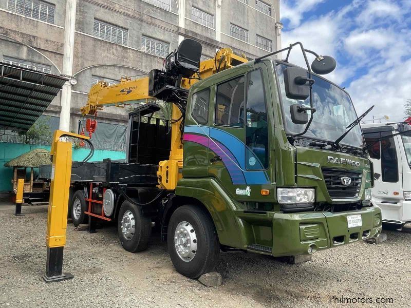 Daewoo 20 Tons Boom Truck/ Cargo Crane Truck in Philippines