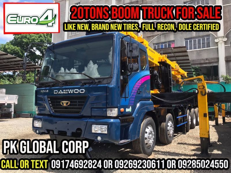 Daewoo 20 tons boom truck in Philippines