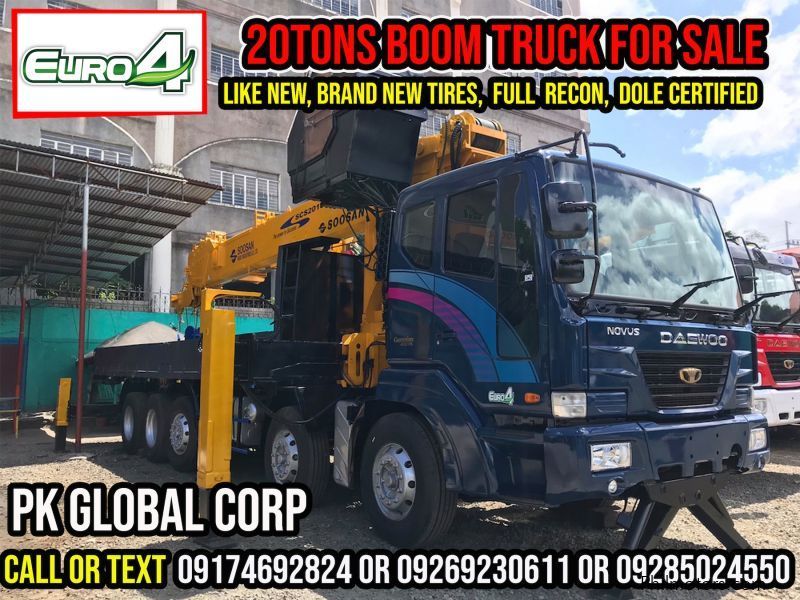 Daewoo 20 tons boom truck in Philippines