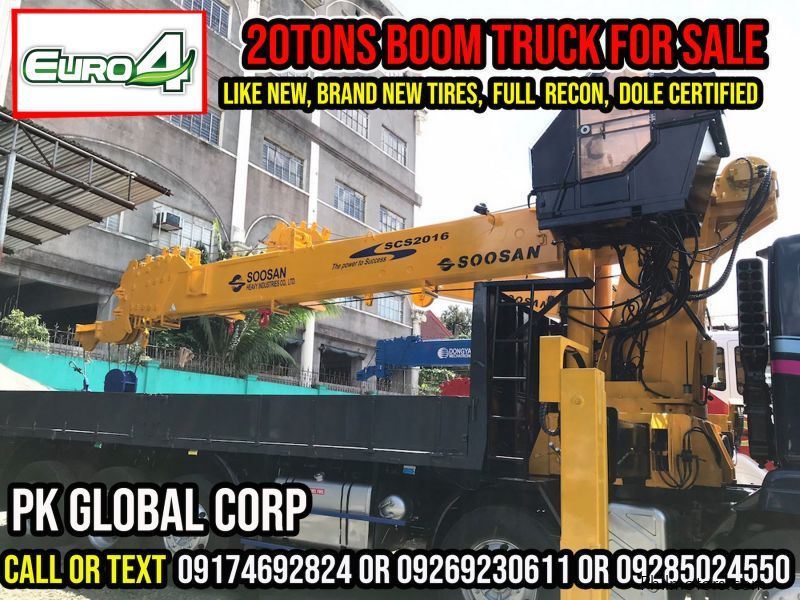 Daewoo 20 tons boom truck in Philippines