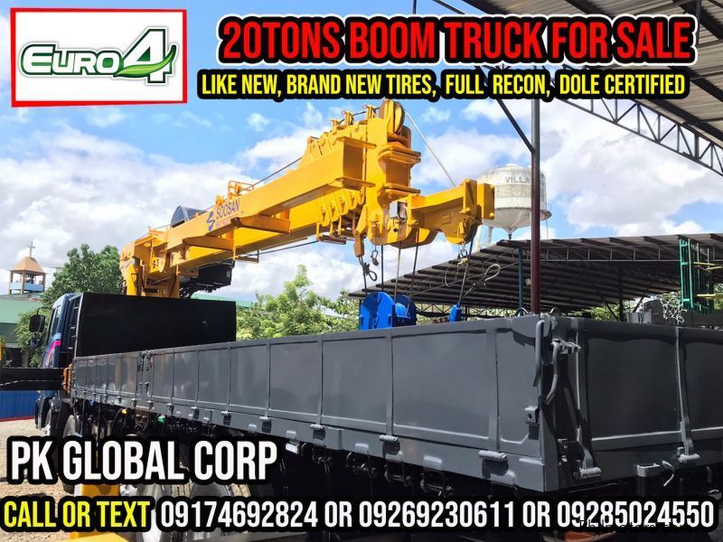 Daewoo 20 tons boom truck in Philippines