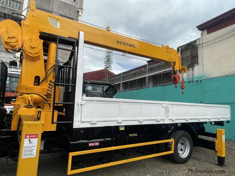 Daewoo 7 Tons Boom Truck/ Cargo Crane Truck in Philippines