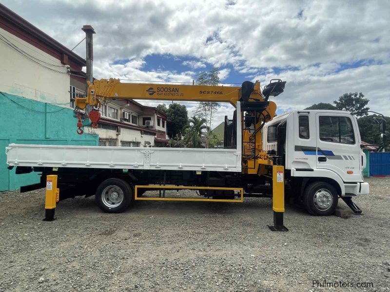 Daewoo 7 Tons Boom Truck/ Cargo Crane Truck in Philippines