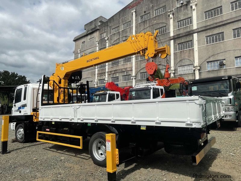 Daewoo 7 Tons Boom Truck/ Cargo Crane Truck in Philippines