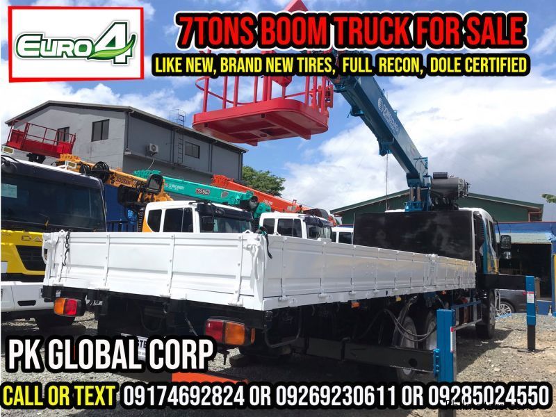 Daewoo 7 tons boom truck - euro4 in Philippines