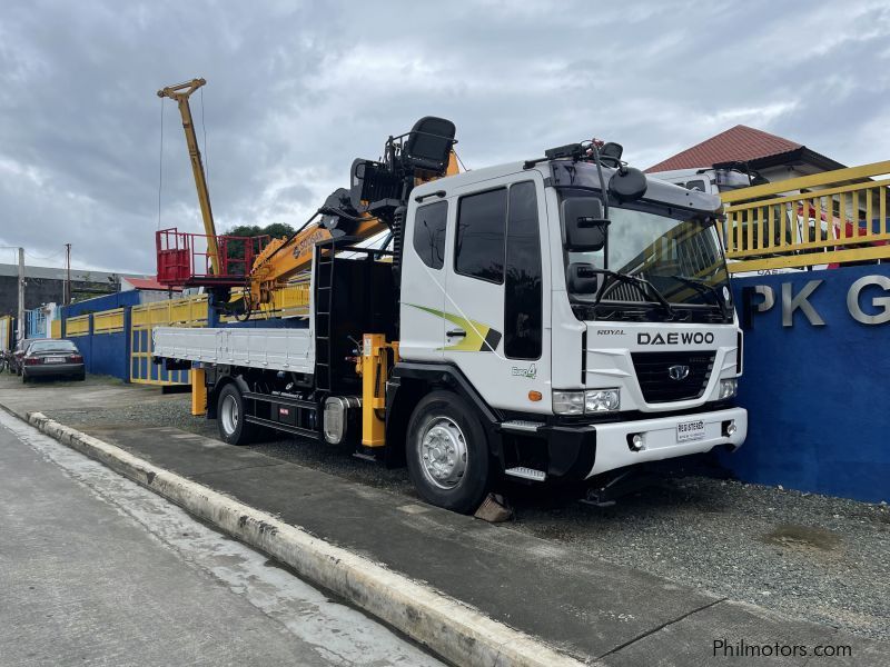Daewoo 7 tons boom truck for sale in Philippines