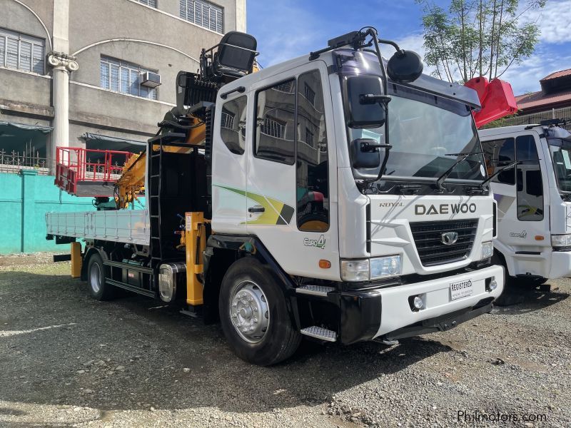 Daewoo 7 tons boom truck for sale in Philippines