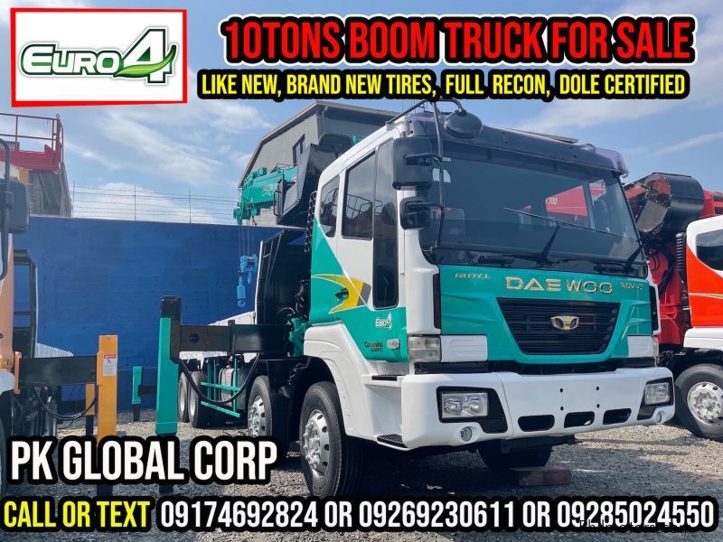 Daewoo Boom Truck 12 tons in Philippines
