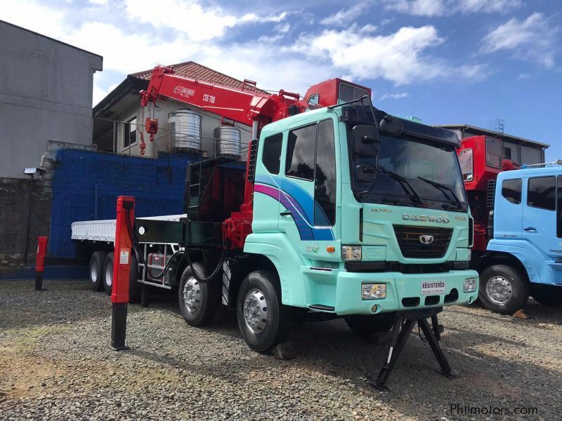 Daewoo Boom truck 19 tons in Philippines