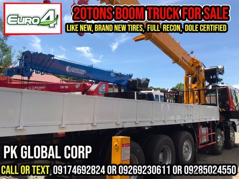 Daewoo Boom truck 20 tons in Philippines