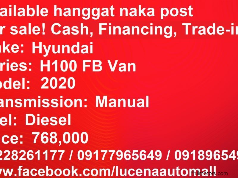 Hyundai H100 Van Lucena City in Philippines