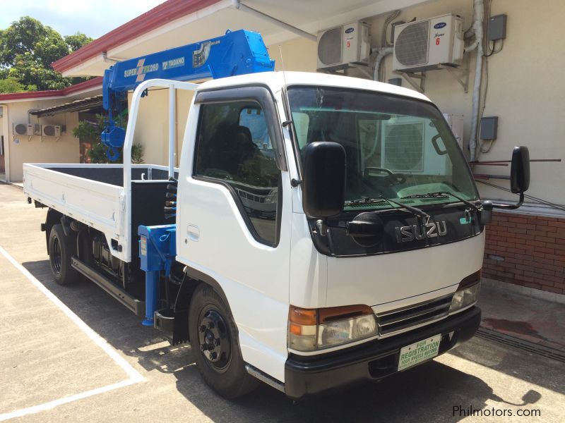 Isuzu Isuzu ELF with Boom Crane. 4HF1 Engine in Philippines