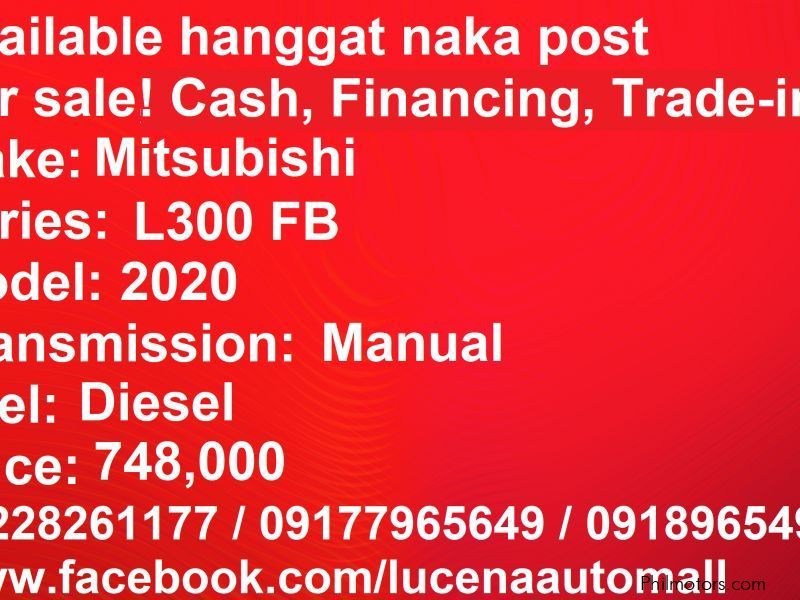 Mitsubishi L300 FB Body Lucena City in Philippines