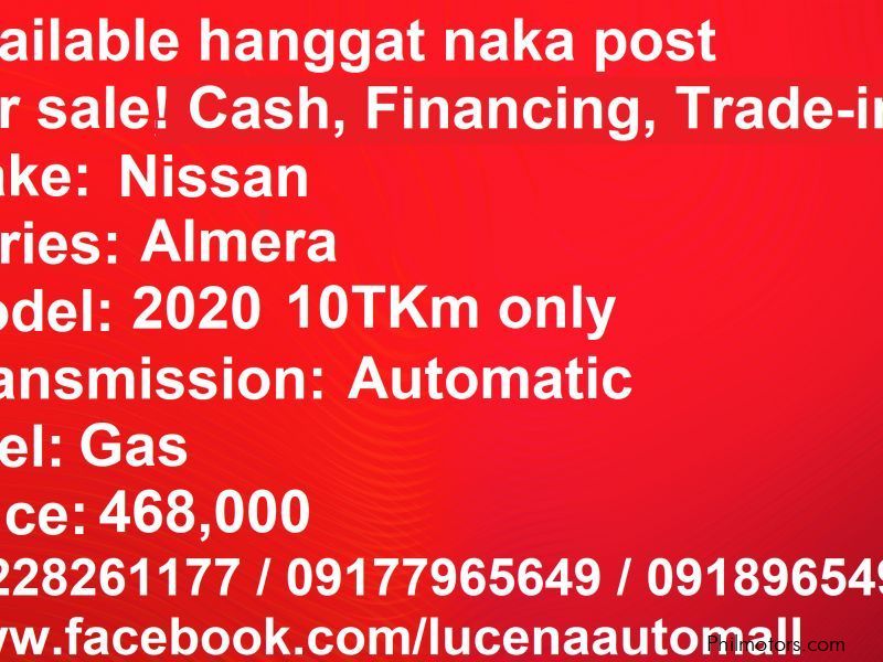 Nissan Almera Automatic Lucena City in Philippines