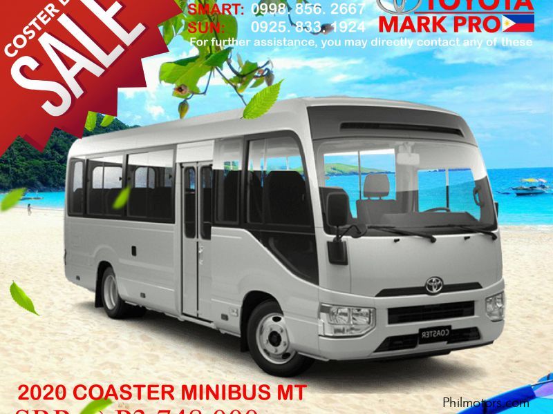 Toyota All-New Coaster Minibus 4.0L Diesel 29-Seater MT in Philippines
