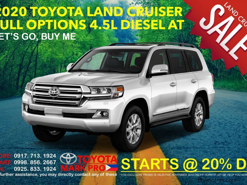 Toyota BRAND NEW LAND CRUISER FULL OPTIONS PREMIUM 4.5L V8 AT in Philippines