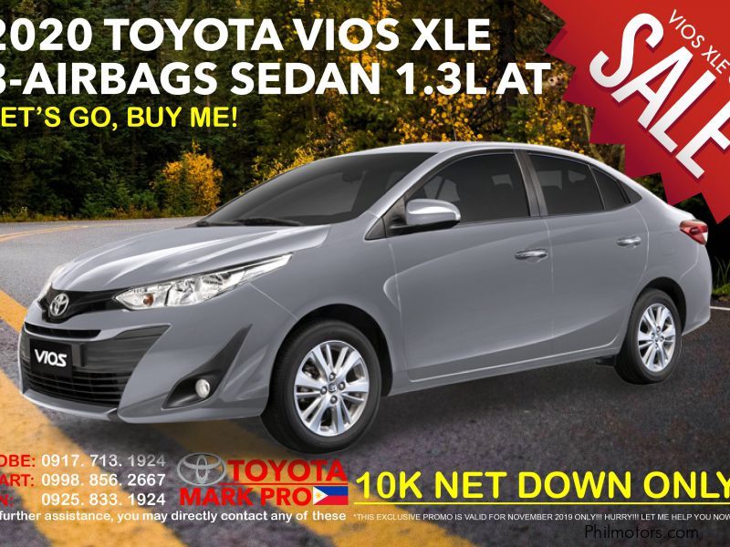 Toyota BRAND NEW VIOS XLE CVT, Also Available in MT in Philippines