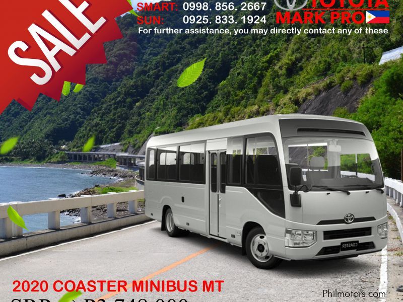 Toyota Brand New Toyota Coaster Minibus 29s Euro4 Diesel MT - CALL 09177131924 NOW in Philippines