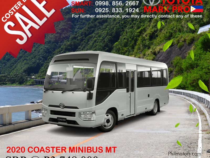 Toyota Brand New Toyota Coaster Minibus 29s Euro4 Diesel MT - CALL 09177131924 NOW in Philippines