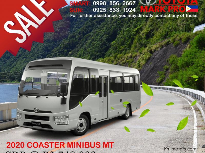 Toyota Brand New Toyota Coaster Minibus Euro4 29s MT in Philippines