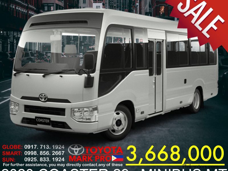 Toyota Coaster Minibus in Philippines