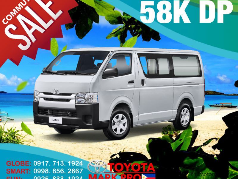 Toyota Hiace Commuter ALL-IN PROMO Sale in Philippines