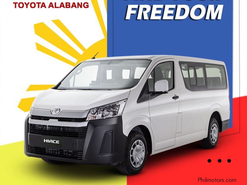 Toyota Hiace Commuter Deluxe 2.5L Diesel MT Brand New in Philippines