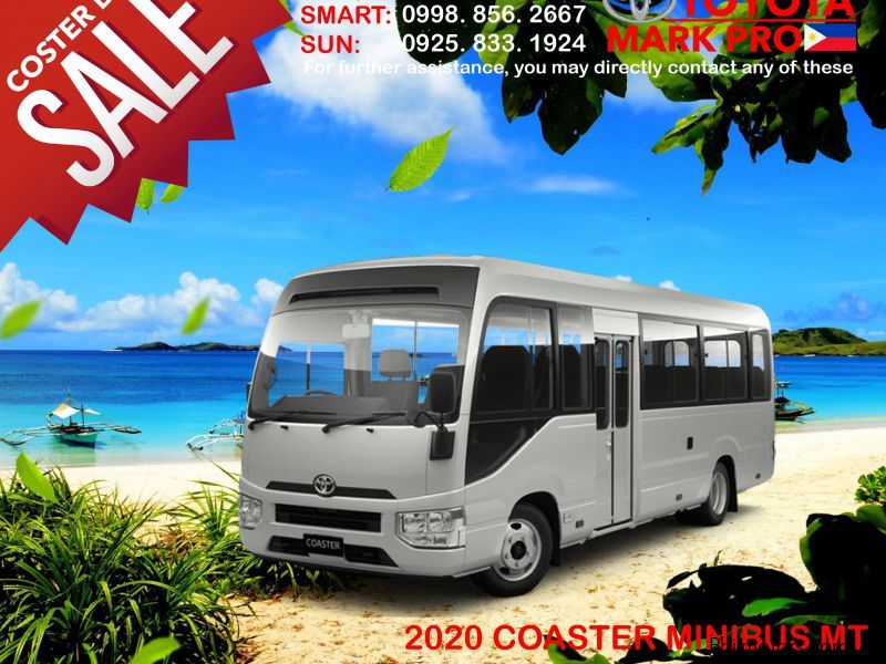 Toyota Minibus Coaster Diesel Brand New Manual Transmission 4.0L Euro-4 29-Seaters in Philippines